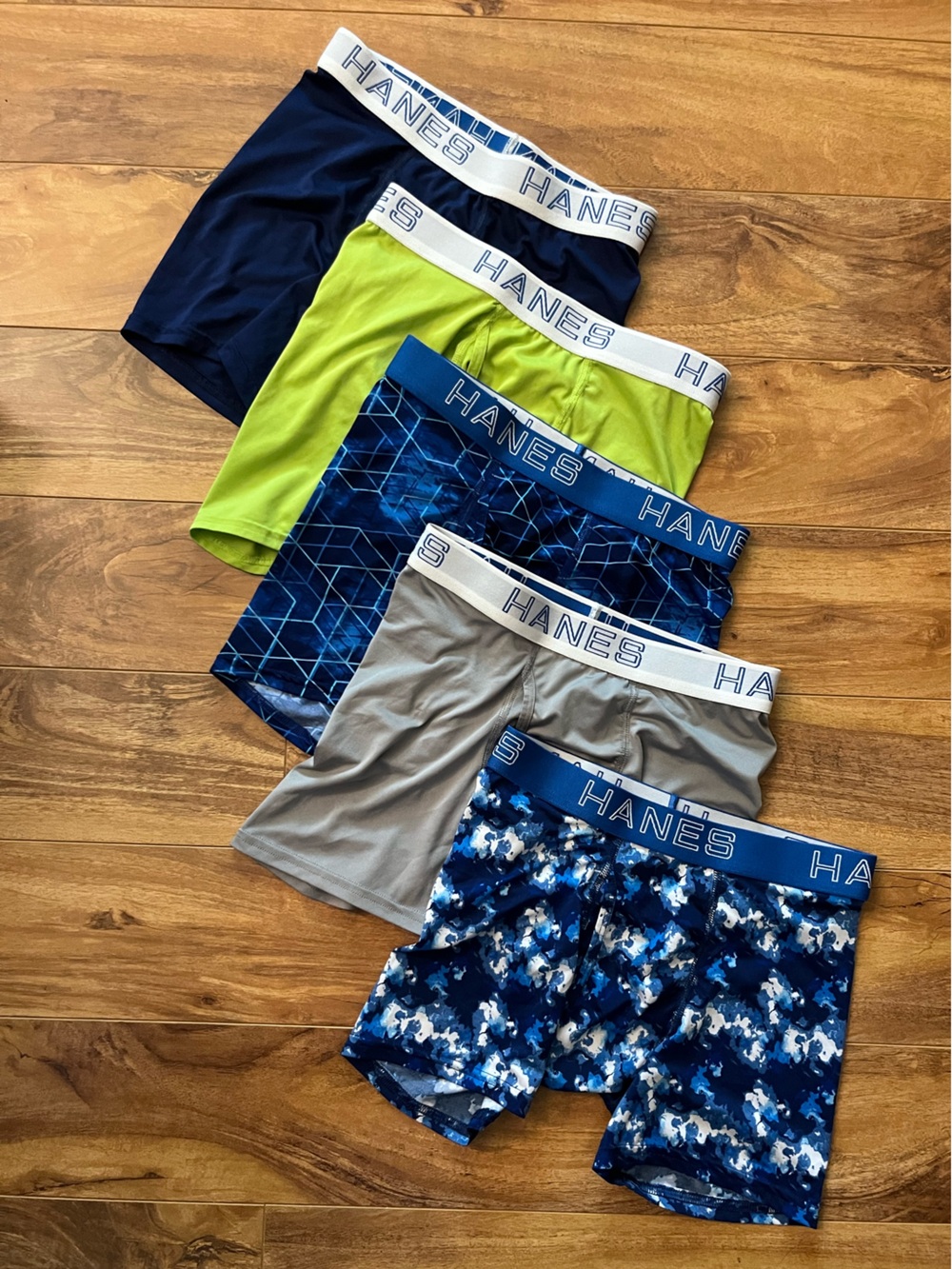Hanes Boys Stretch X-Temp Boxer Briefs